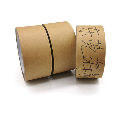 نوار قهوه ای تقویت شده Graft Paper Kraft Paper Handwriting فیبر Jumbo Rolls ضد آب