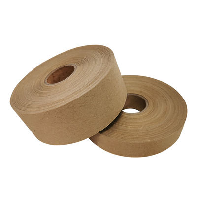 نوار کاغذی بسته بندی کرافت قهوه ای با آب فعال شده برای مهر و موم جعبه مورد کارتن