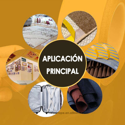 نوار فایبرگلاس دو رو با چسبندگی لایه برداری 72 اونس بر اینچ، مقاومت کششی 45 پوند بر اینچ و 5-7٪ ازدیاد طول در هنگام پارگی