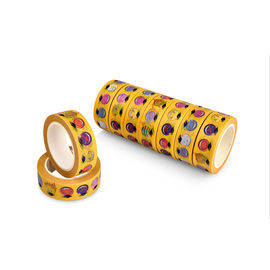 چند رنگ سفارشی یک طرفه ناز نوار Washi نوار Washi پهن