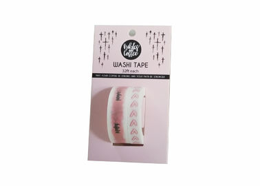 پلاستیکی مرکب سفارشی چاپ Washi نوار کاغذ