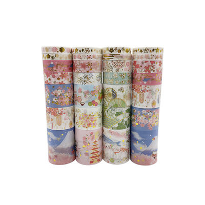 30 طرح 7 عدد / جعبه ژاپنی Kawaii کارتون چسب ماسک نوارهای واشی برای مجله گلوله تزئین اسکرپ بوک