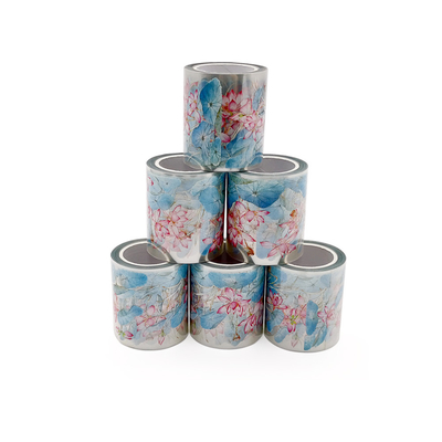 شفاف لاستیکی یک طرفه را می توان نوار Washi سفارشی کرد