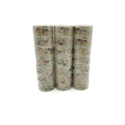 چسب داغ یک طرفه سفارشی رنگ نوار Washi ضد آب